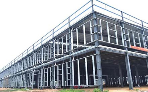 清水清水钢结构厂房